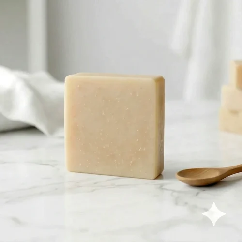 Fresh Goat’s Milk, Saponified Oils (Olive, Coconut, Sustainable Palm), Vitamin E Oil.