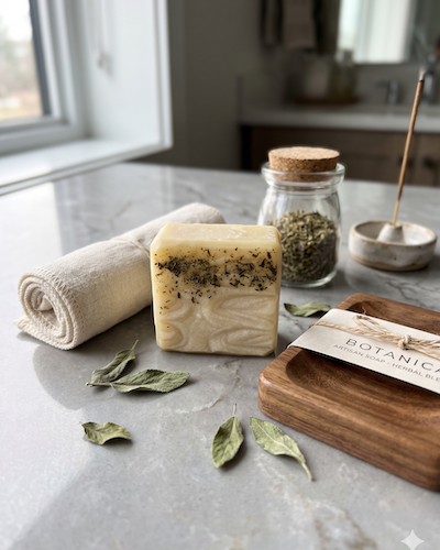 Water based soap rosemary