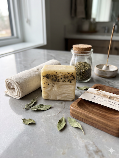 Water based soap rosemary
